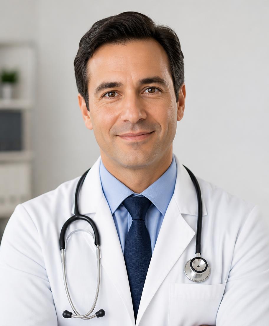 Portrait professionnel du médecin — image à remplacer